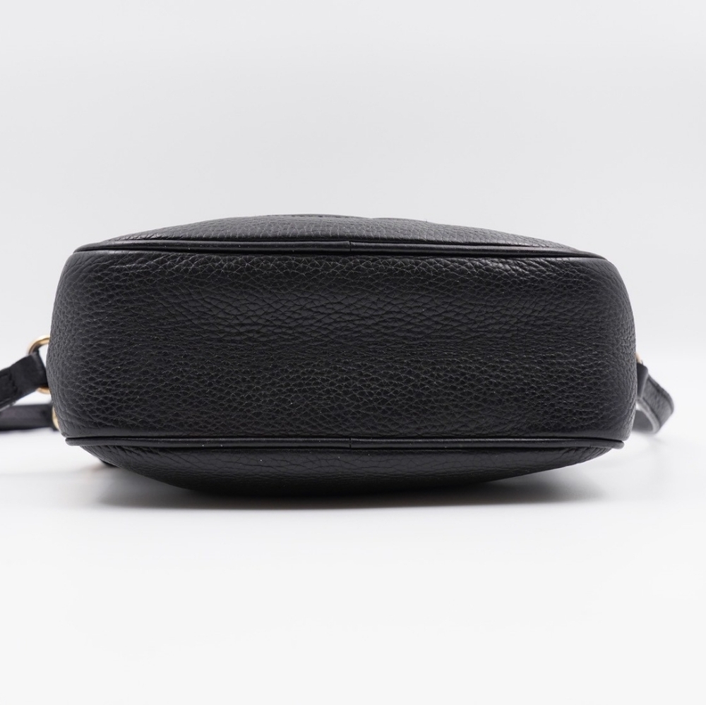 CD06 💖 Gucci Soho Disco Black Leather - Picture 11 of 13